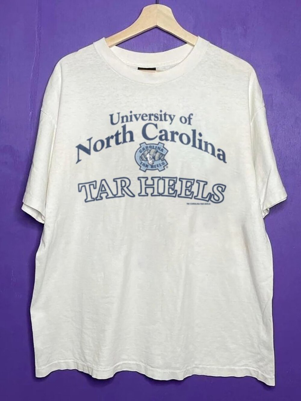 University of North Carolina Crewneck Shirt, North Carolina Tar Heels Shirt Tee
